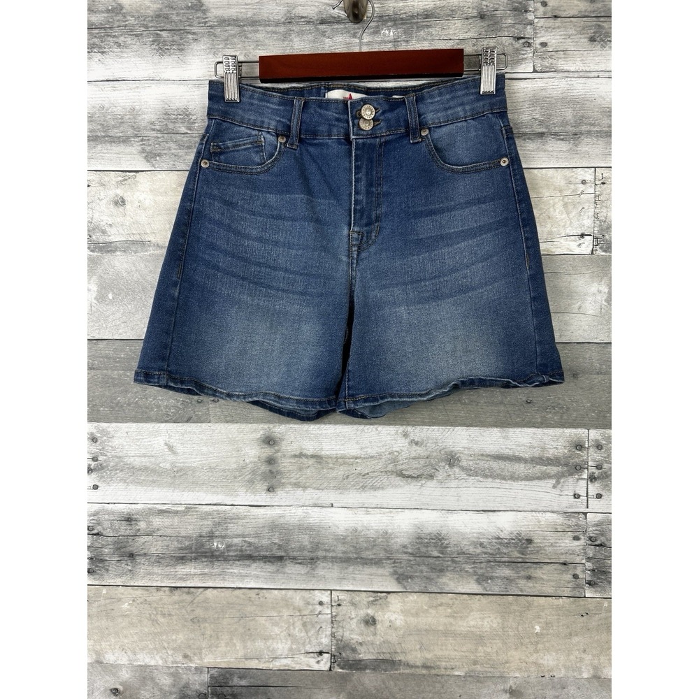 Vintage United Women's Blue Jean Shorts 6
